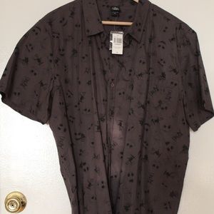 Jack Skellington button up shirt